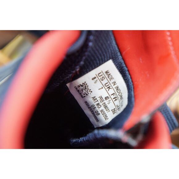 2008 adidas Telstar II TRX FG Navy Blue/Red/White Soccer Futbal Cleats Women 8.5 - Picture 11 of 11